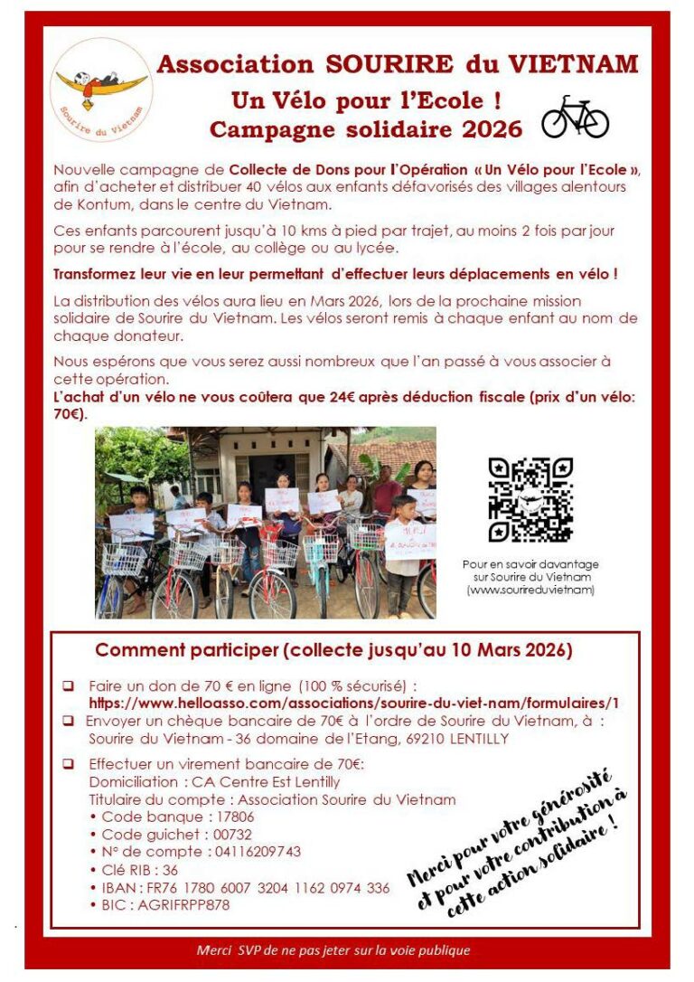 Lire la suite à propos de l’article Un vélo pour l&rsquo;école